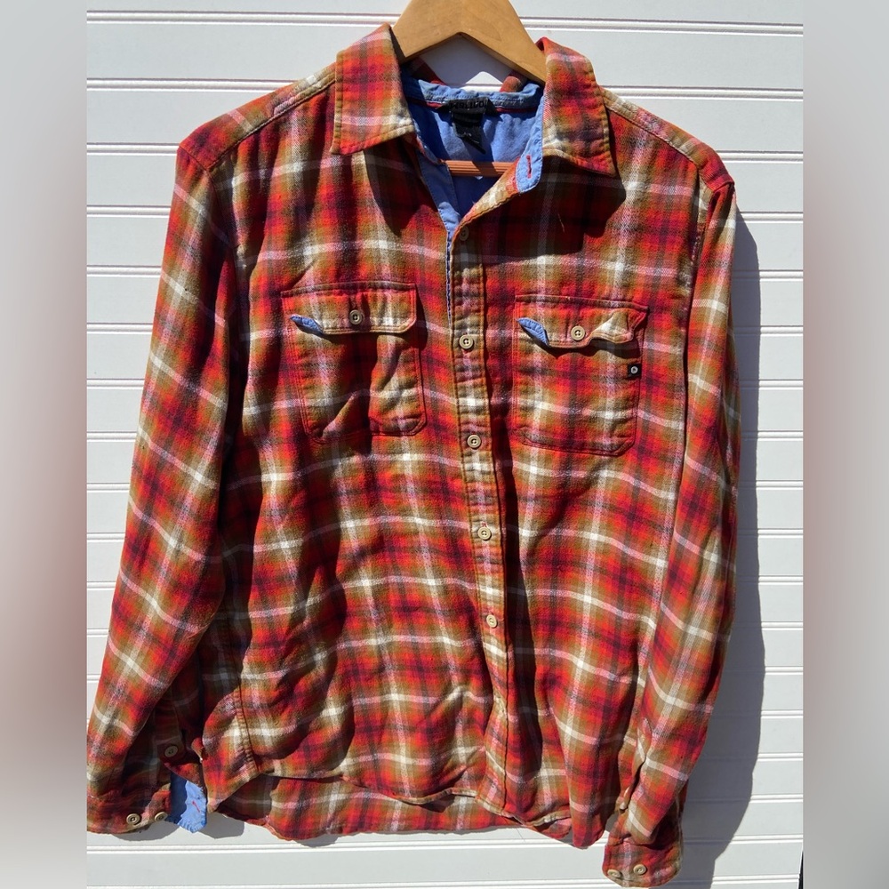 Marmot Button Up Plaid Long Sleeve Shirt